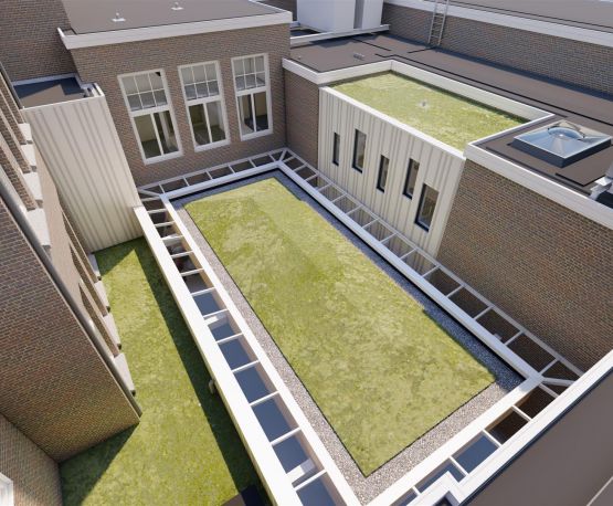 Annie Mg Schmidt School Impressie Overkapping Binnenplaats 01