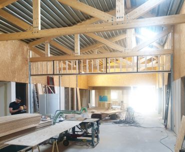 Ikc De Pijler Uitvoering Interieur Houten Spanten 01