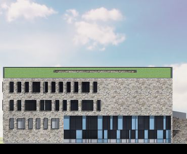 Actief College Architectenselectie Exterieur Zijgevel 02