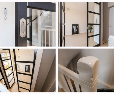 Paradijslaan Rotterdam Interieur Transformatie Details Glazen Puien Trap 01