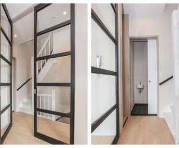 Paradijslaan Rotterdam Interieur Transformatie Woonkamer Eetkamer Gang Trap Toilet 03