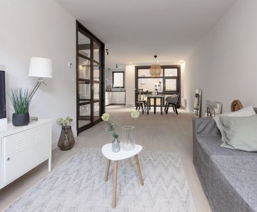 Paradijslaan Rotterdam Interieur Transformatie Woonkamer Eetkamer Keuken 01